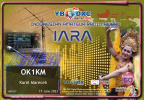 OK1KM-IARA-BRONZE YB6DXC